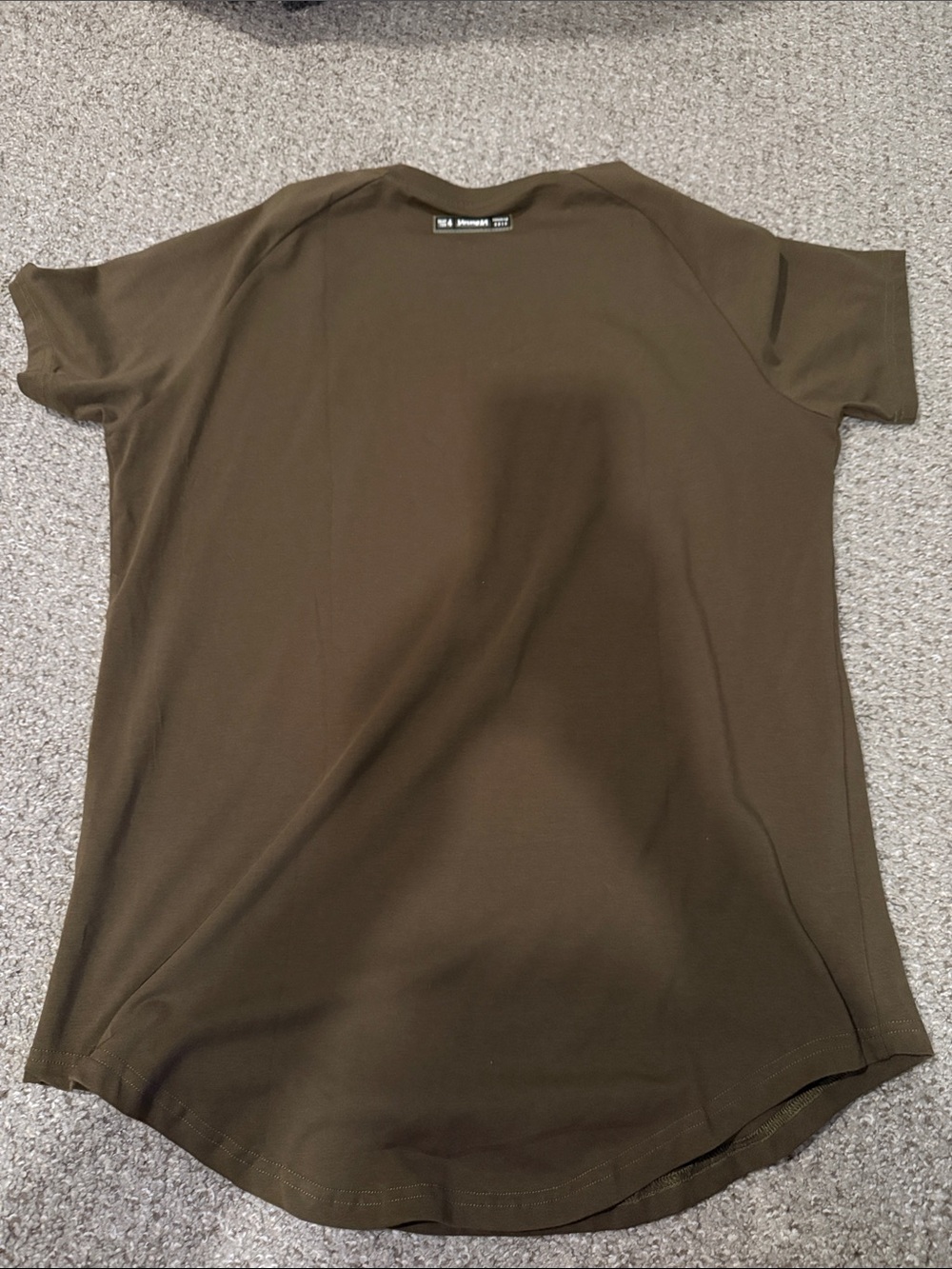 Brand New Unworn YoungLA 403 Perfect Tee - Raglan Sleeve - Olive Large - Picture 3 of 3